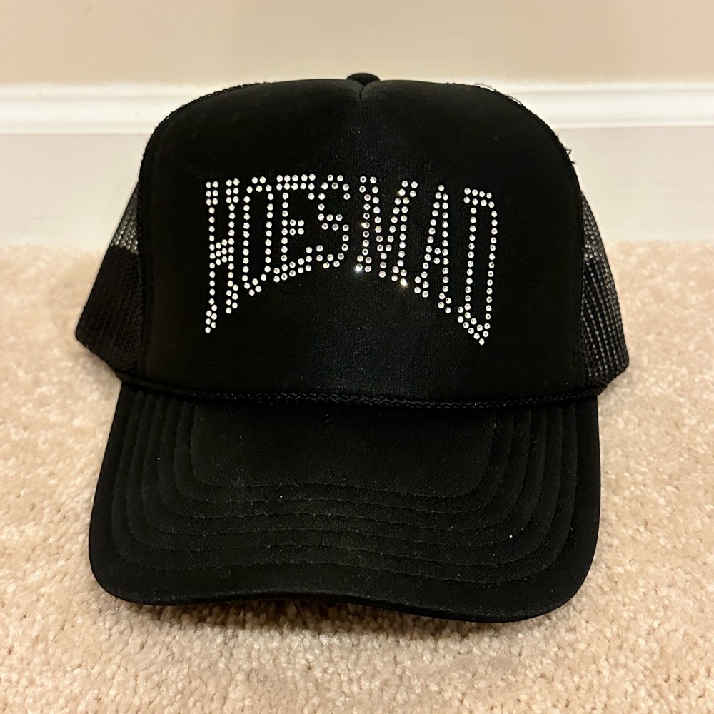 HOES MAD TRUCKER HAT WITH SNAPBACK